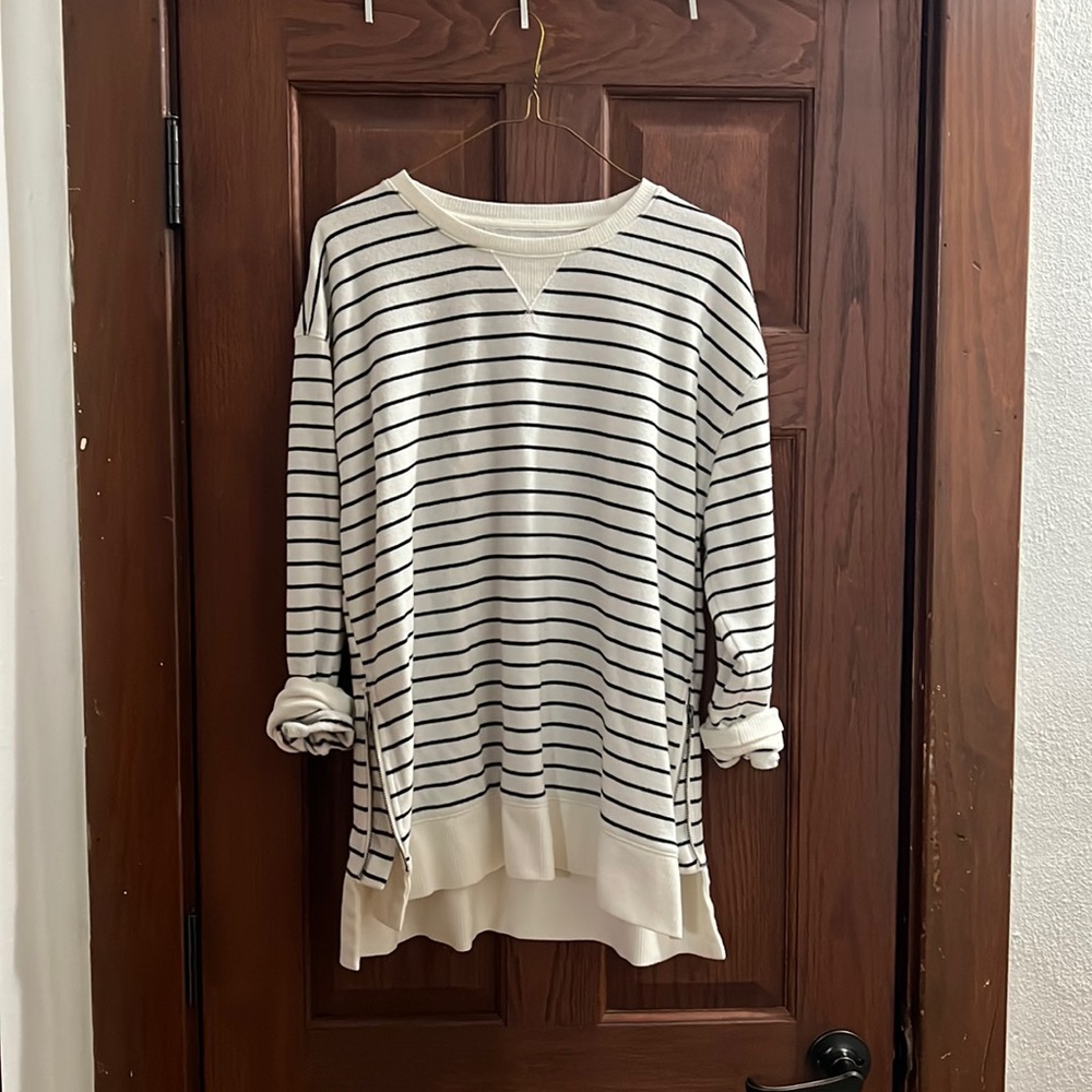 Striped Crewneck Sweater